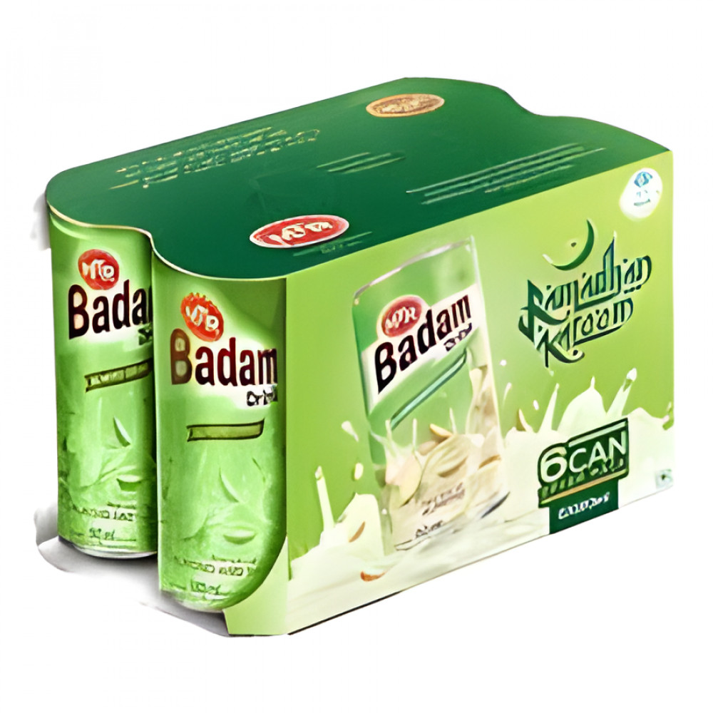 Mtr Badam Drink Cardamom 6 x 180ml 