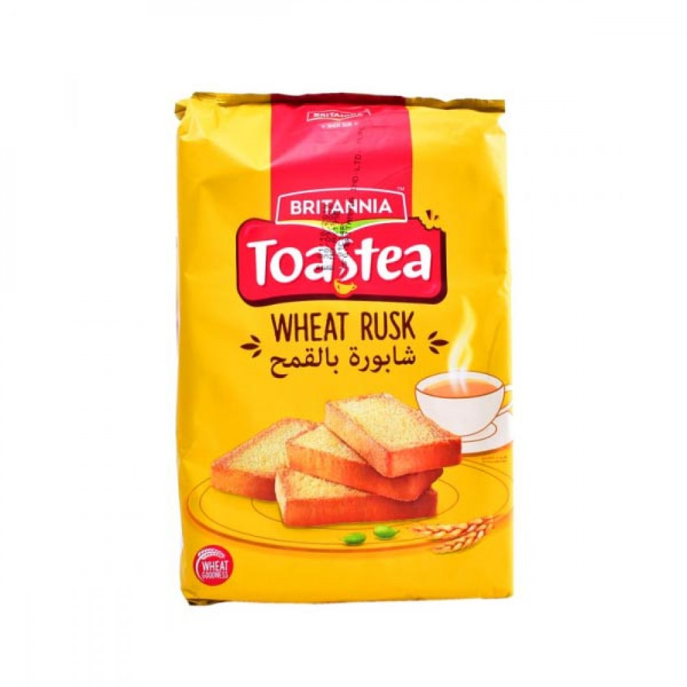 Britannia Wheat Rusk Cardamom 335gm  Britannia Wheat Rusk Cardamom 335gm