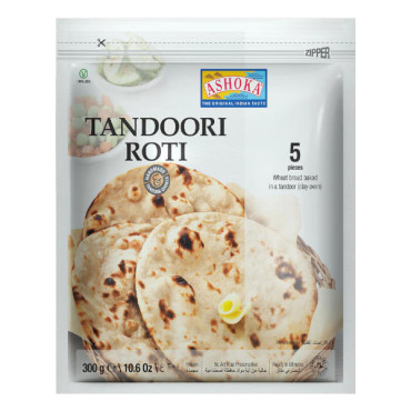 ASHOKA FROZEN TANDOORI ROTI 300GM 