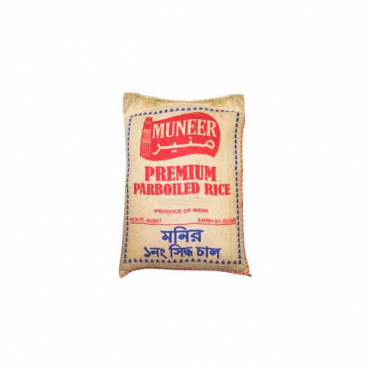 MUNEER PREMIUM PARBOILED RICE 5KG 