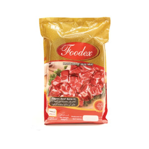 FOODEX PAKISTANI BEEF BONE IN 900 GM