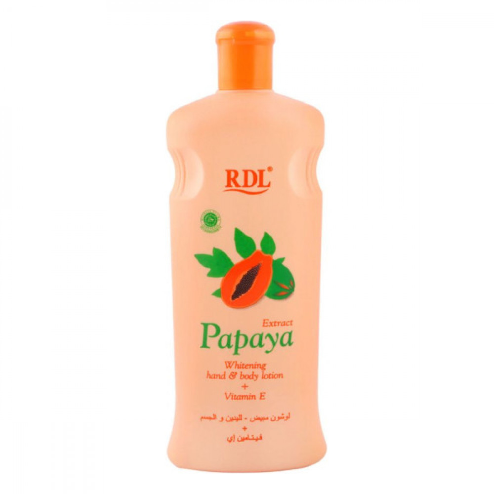 RDL Papaya Extract Whitening Hand & Body Lotion 600ml 