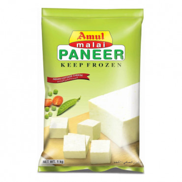 Amul Malai Paneer (Diced) 1Kg 