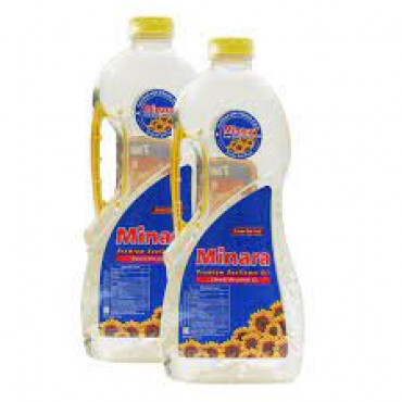 Minara Pure Sunflower Oil 2S 1.5Ltr