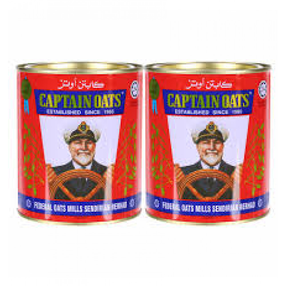 Captain Oats Tin 2 X 500 Gm 